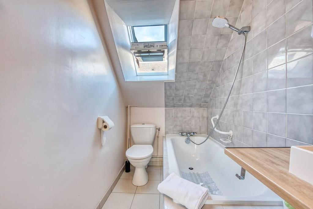 Le Fer A Cheval 4 Pers. Confort Plage Houlgate Exterior foto